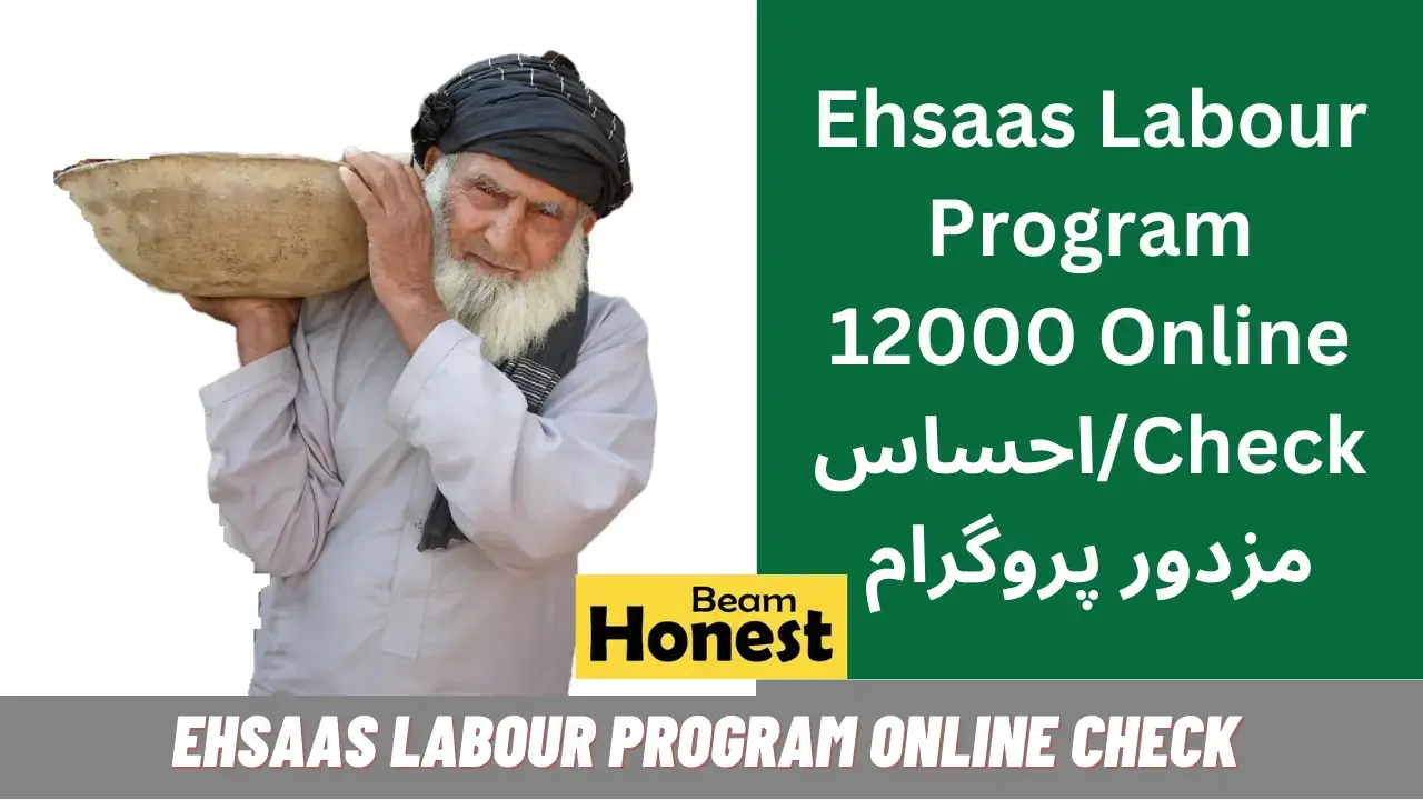 Ehsaas Labour Program Online Registration