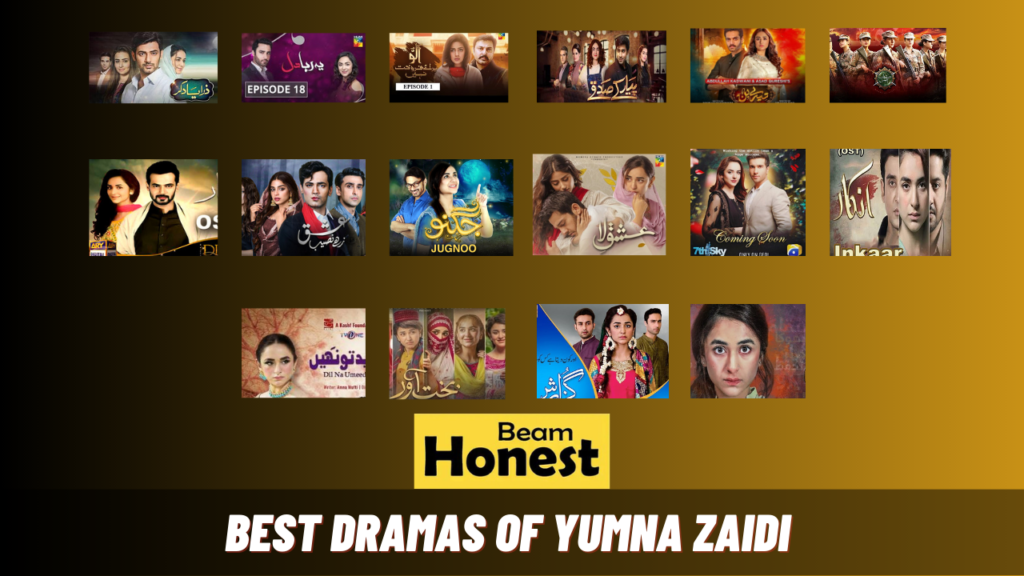 Yumna Zaidi Dramas