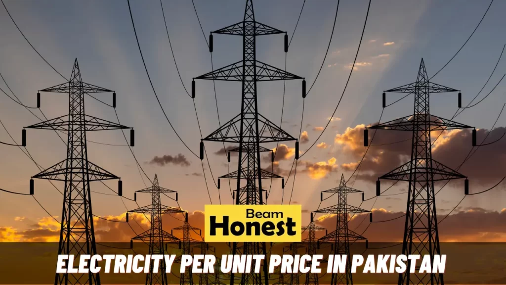Electricity Per Unit Price in Pakistan