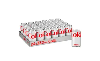Coke Diet Can Pack of 24x300ml