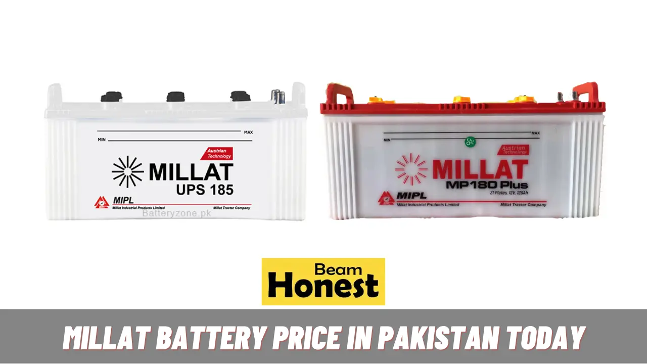 Millat Battery Price in Pakistan Today