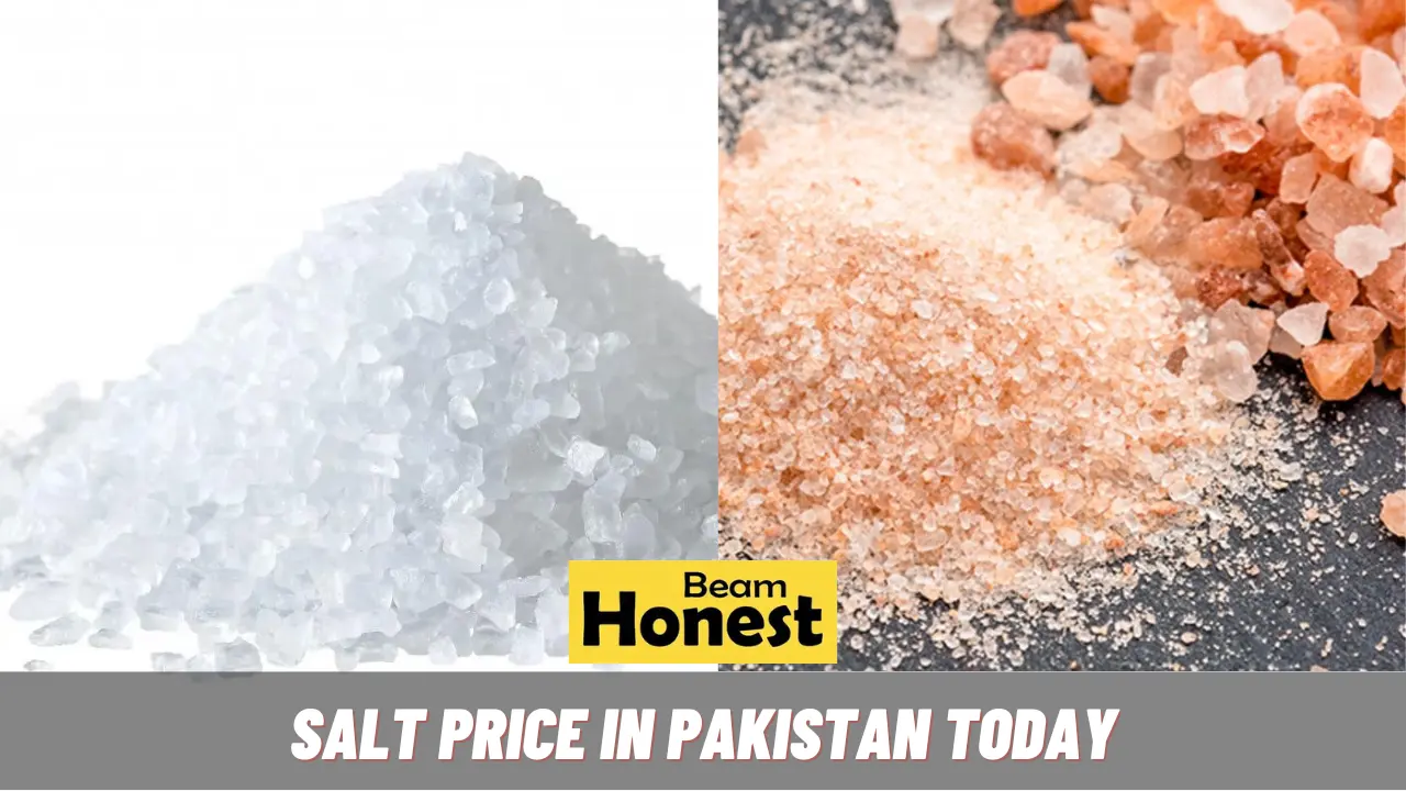 Salt price in Pakistan