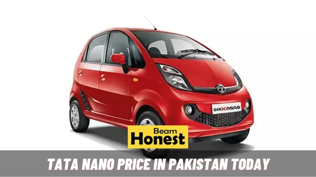 Tata Nano Price in Pakistan Today